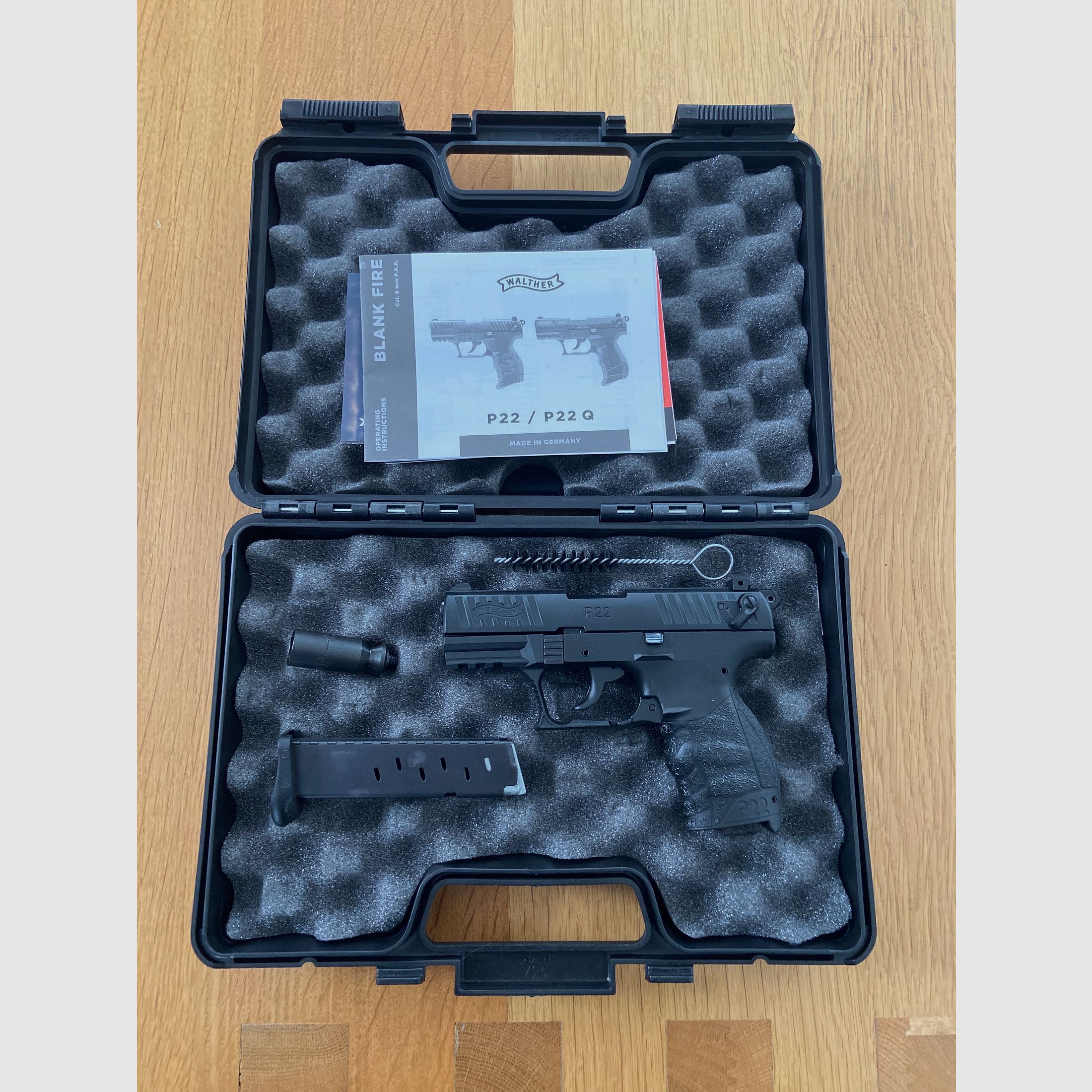 Walther P22 Schreckschuss 9 mm P.A.K inkl. Munition