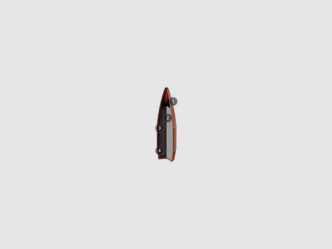 Hornady Geschosse 30-308 Match 168gr BTHP 250Stk., Bild 2 von 2