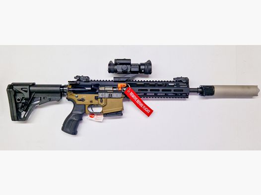 NOWY I OPAKOWANY - Haenel CR223 Duotone - .223Rem. - 10,5" (Jäger&WHE) - B&T Rotex-V - Vortex Strikfire II
