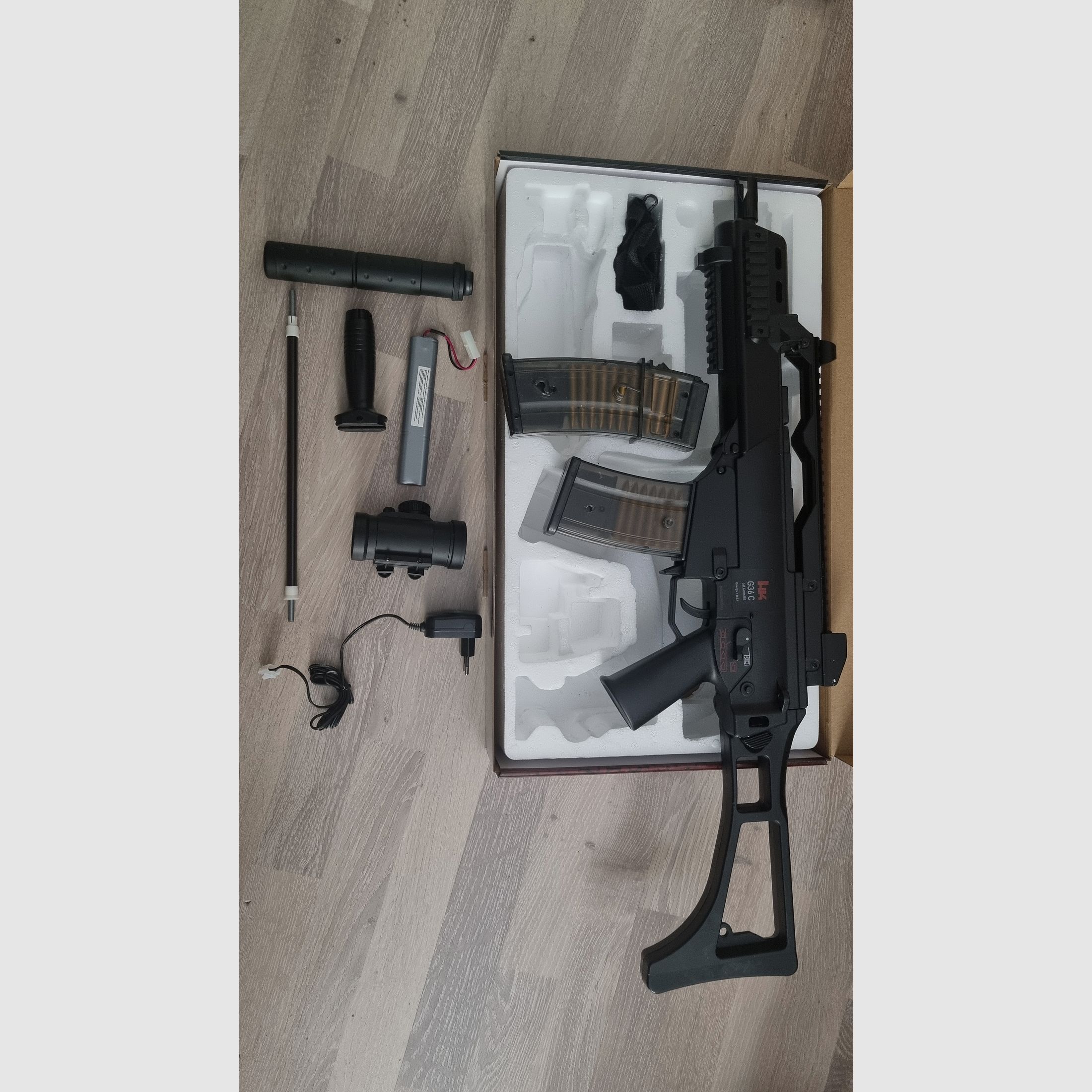 Airsoft G36 C 0,5 Joule 