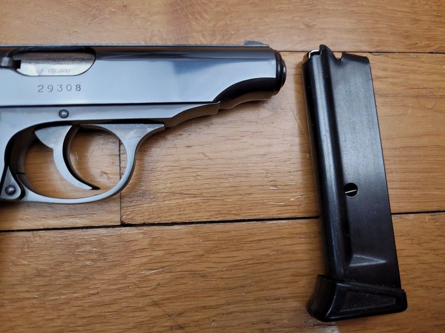 Très beau pistolet Walther PP – Semi-auto en 22LR – Rare dans ce calibre – fabrication Walther Ulm – deux chargeurs – Neuf !, image 10 sur 14