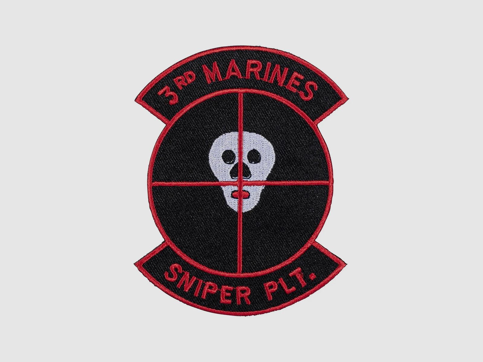 Unbekannt Abzeichen US Textil 3rd Marines Sniper Plt.