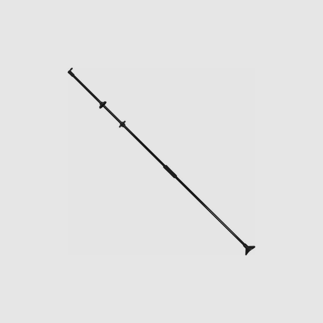 Haller Blasrohr Einteilig 120cm inkl Visier Pfeilhalter und 10 Pfeilen Schwarz