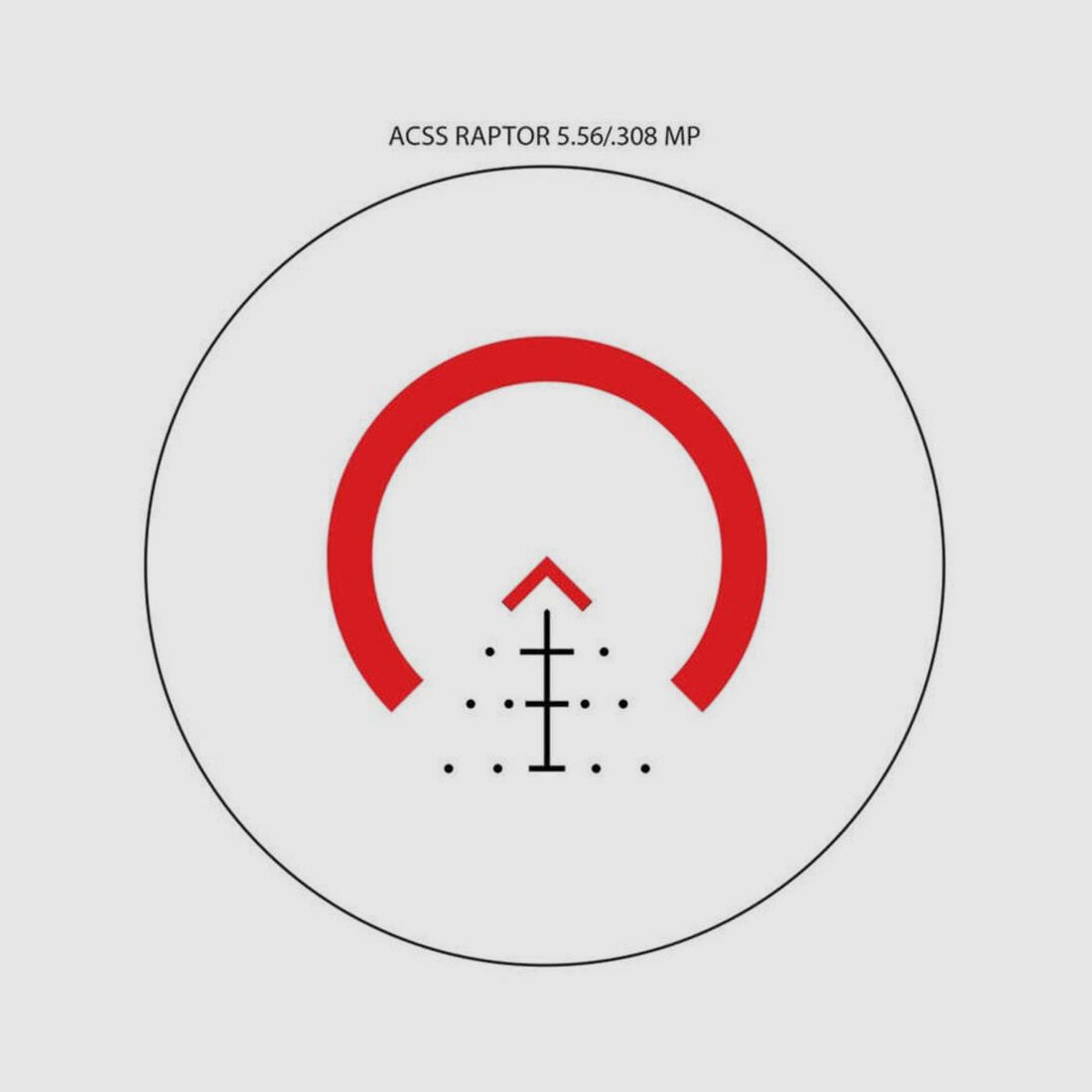 Primary Arms SLx 3x MPrism Raptor 5.56Meter red 5.56/.308