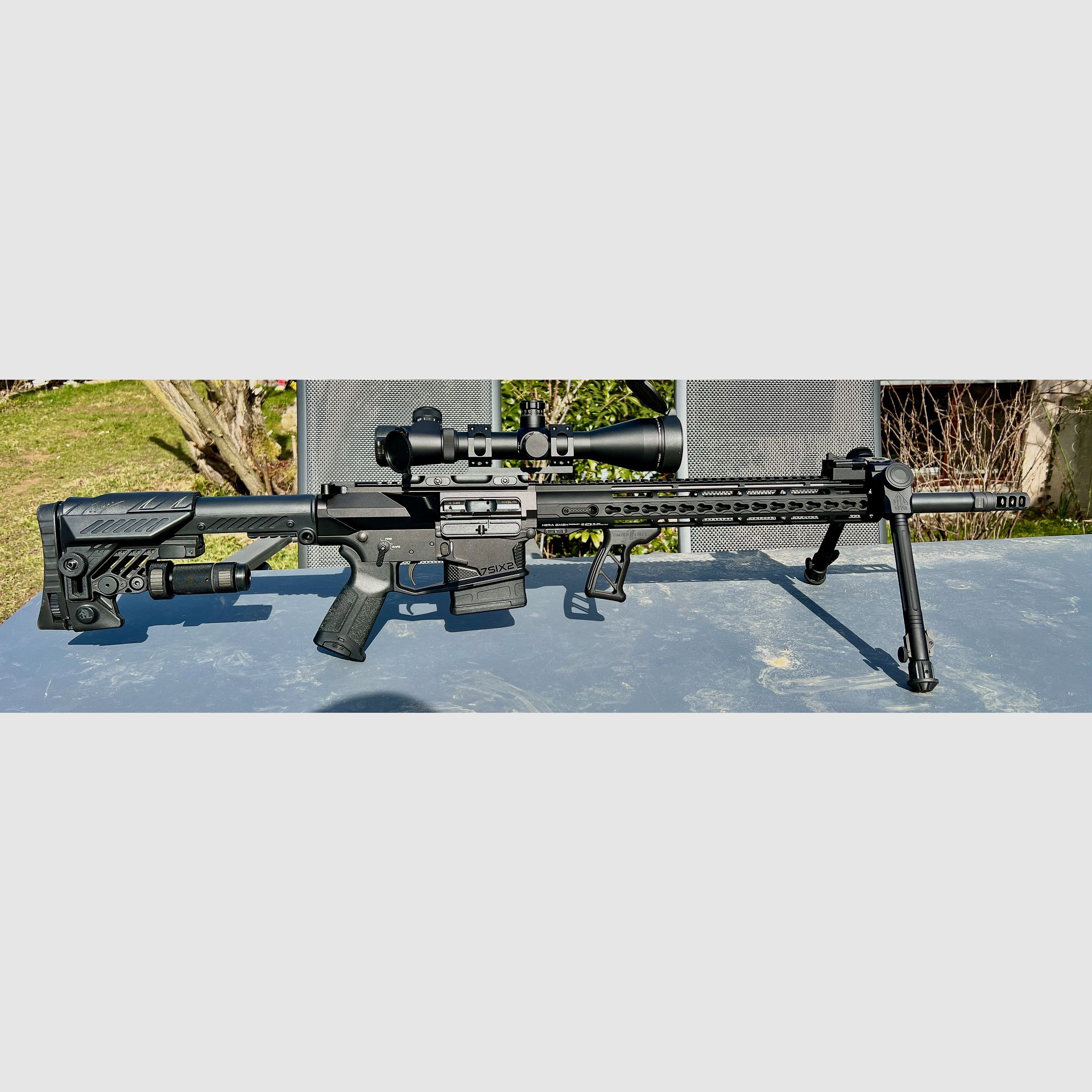 HERA 7SIX2  20" als Ultra- Sniper (beste Alternative zu  Hera 30.10.04, HK MR 308/ G28  / AR10,  FN, DMR, DPMS, OA 10, Savage, Sig Sauer 716, DPMS )