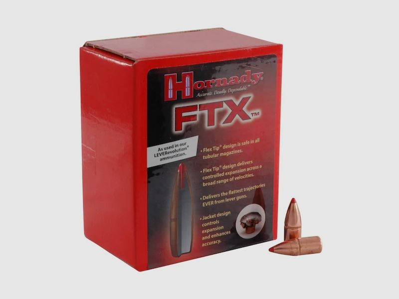 Hornady Geschoss .35/.358 FTX 200GR 100 Stück