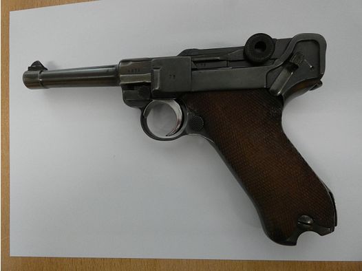 08 semi-automatic pistol 9mm Parabellum