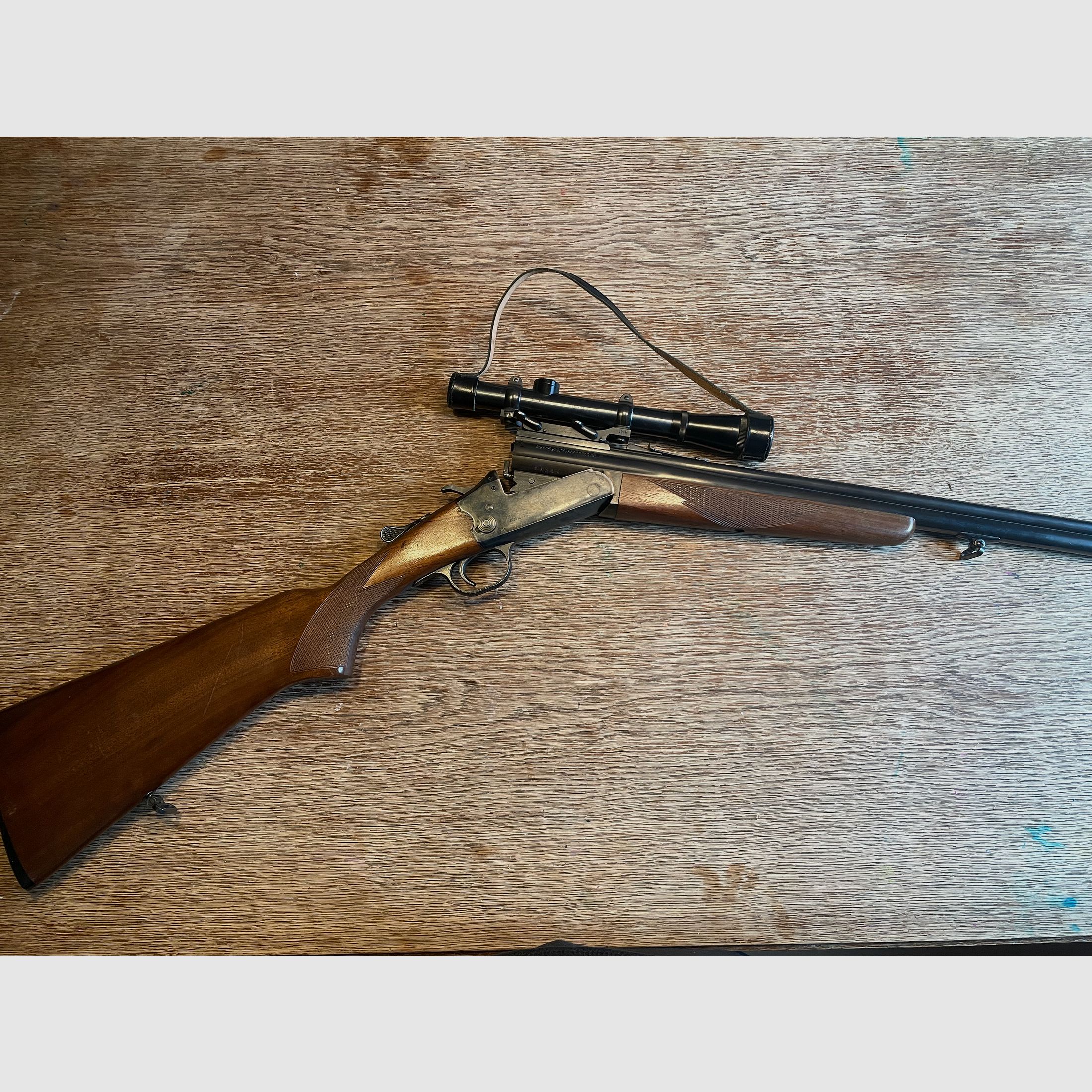 Fusil à deux coups rare