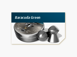 H en N Baracuda Green 4.5 mm, 200 pcs.