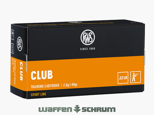 RWS Club 2.6g - 40gr .22lr