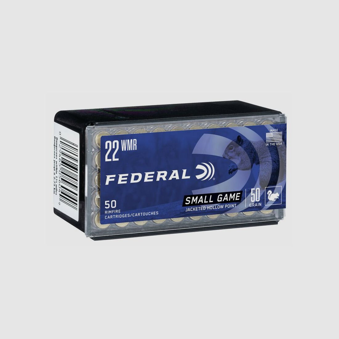 Federal Small Game .22 Win. Mag. Game-Shok 50GR JHP 50 cartucce