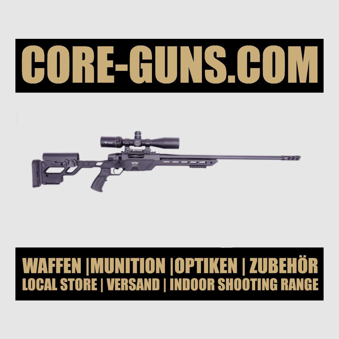 Messerschmitt Match-Rep.-Rifle MPR 308Win with fixed stock 20" Your match repeating rifle for entry into the long-range area