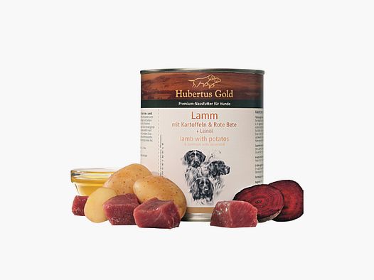 HUBERTUS GOLD Agnello con patate e barbabietole 800g