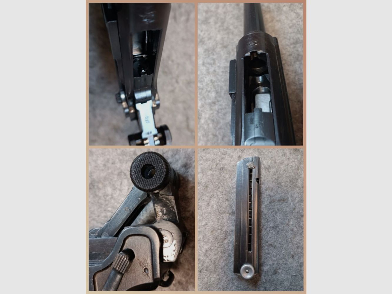 Mauser Code byf 42 Mod. P.08 nummerngleich* schöner Zustand