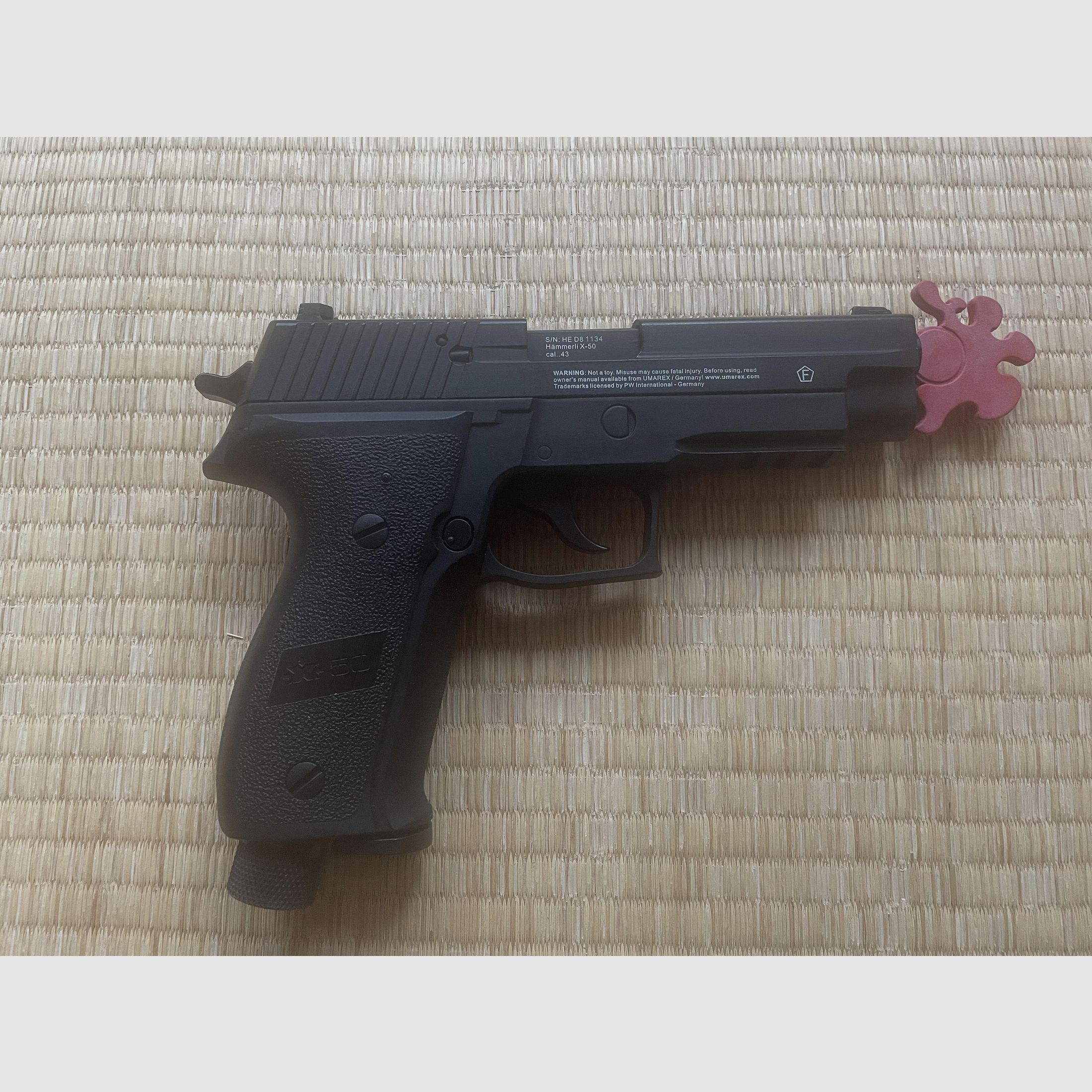 Umarex Hämmerli X50 RAM CO2 Paintball - pistolet na kulki gumowe