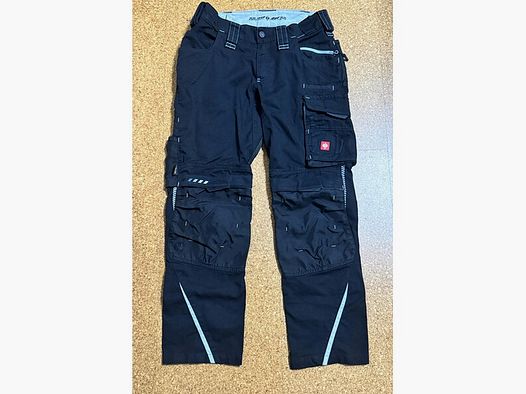 Engelbert STRAUSS Damen Hose 36S kurz Motion 2020 schwarz NEUw