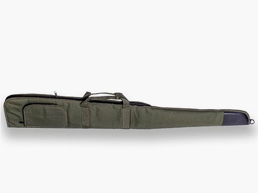 Waffentasche Joker gepolstert aus Nylon grün, mit Tasche, 130 cm Länge