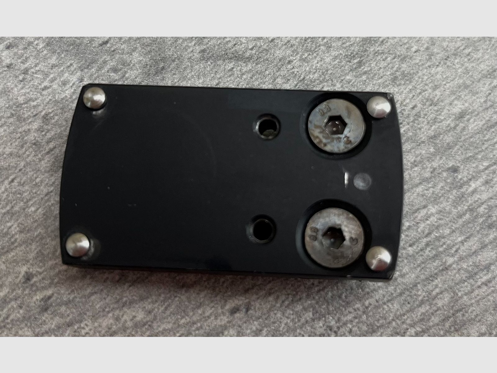 Exhibitor Docter-Sight adapter plate for notch prism with lateral insertion / U202510