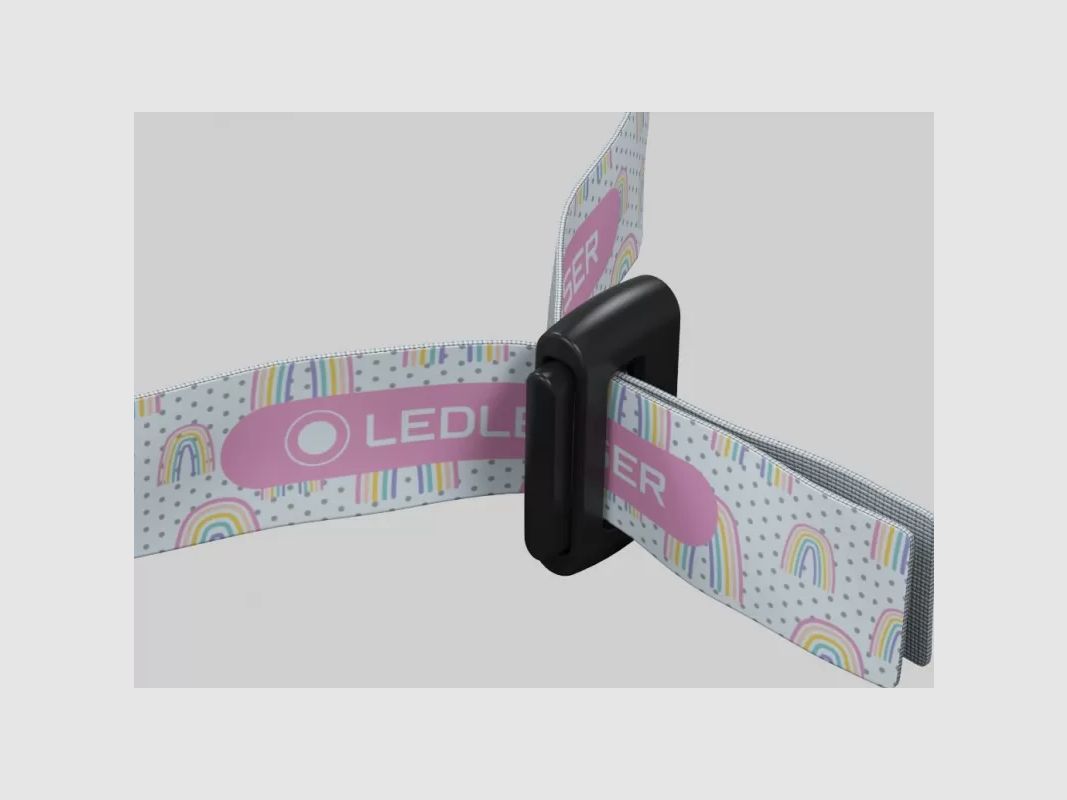Led Lenser Stirnlampe KIDLED 4 Lila Wiederaufladbar, Bild 3 von 5