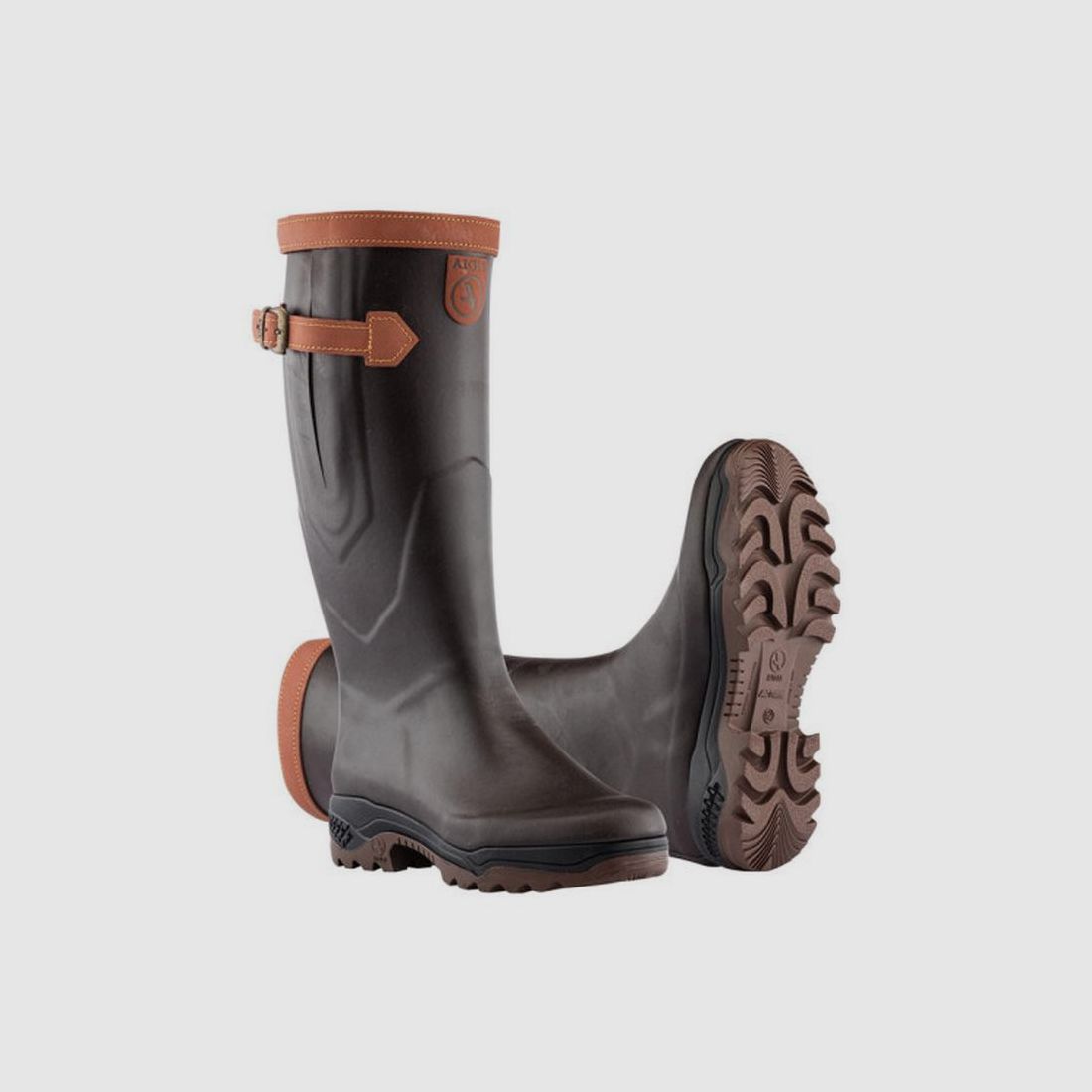 Botas Aigle Parcours 2 Signature - Confort para Pies Anchos - Impermeables y Duraderas - Adecuadas para la Caza y Actividades al Aire Libre, imagen 2 de 5