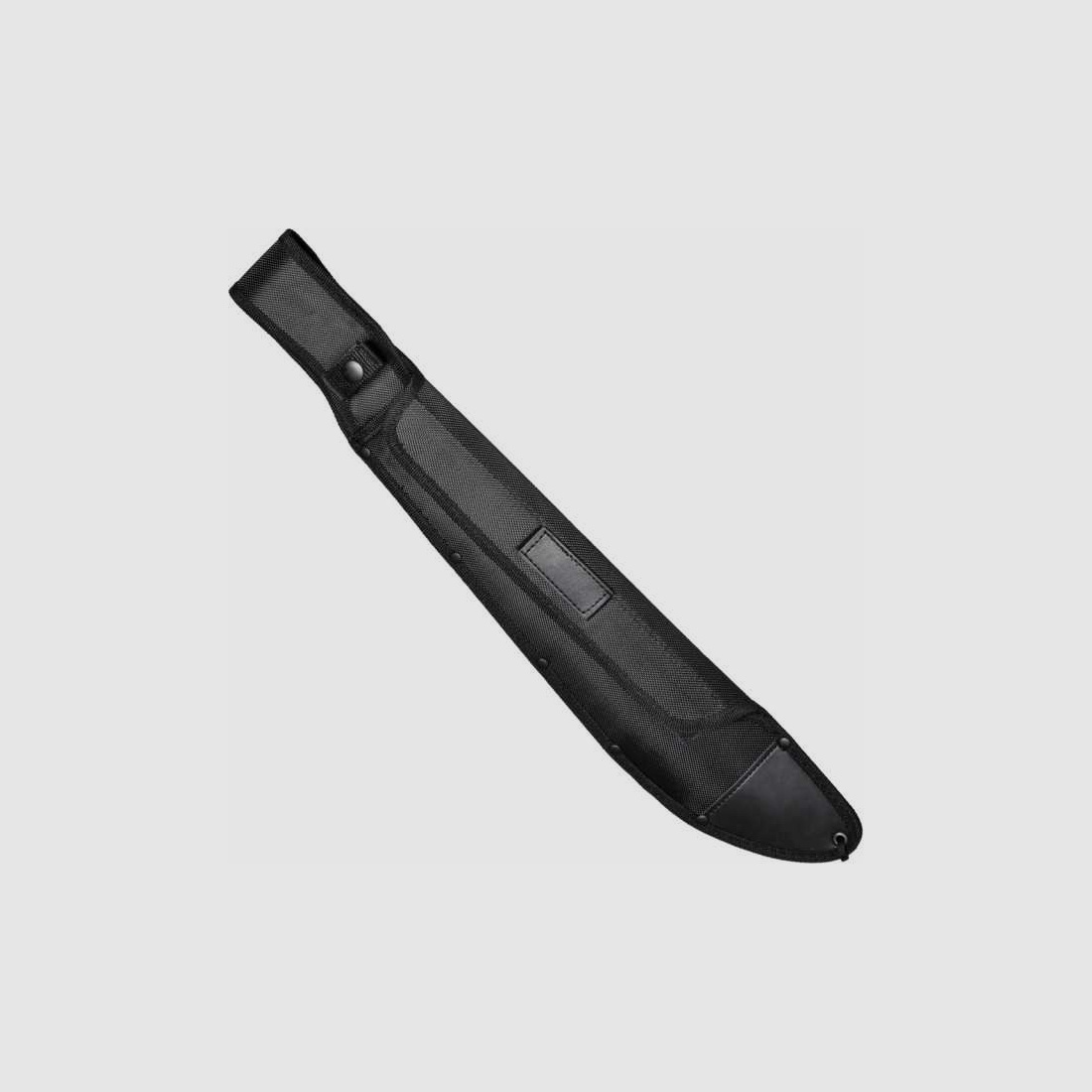 Haller Stahlwaren Machete Buschmesser rostfrei schwarz mit Nylonscheide