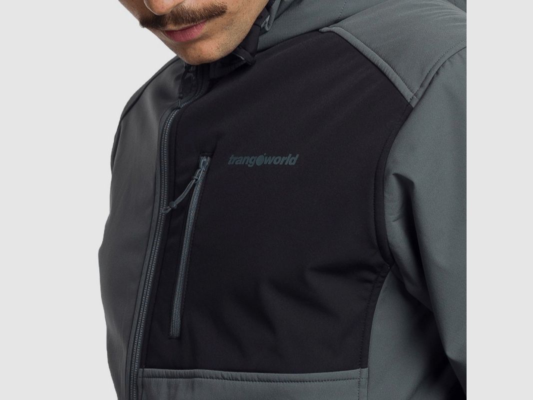 Trangoworld CHAQUETA LANARCE V02 ANTRACITA/NEGRO, imagen 6 de 6