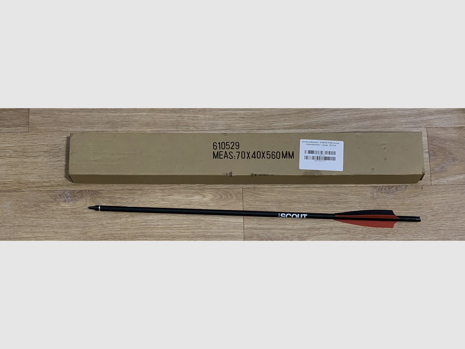 X-BOW FMA Scorpion III - 405 fps / 200 lbs - Arco compuesto con accesorios