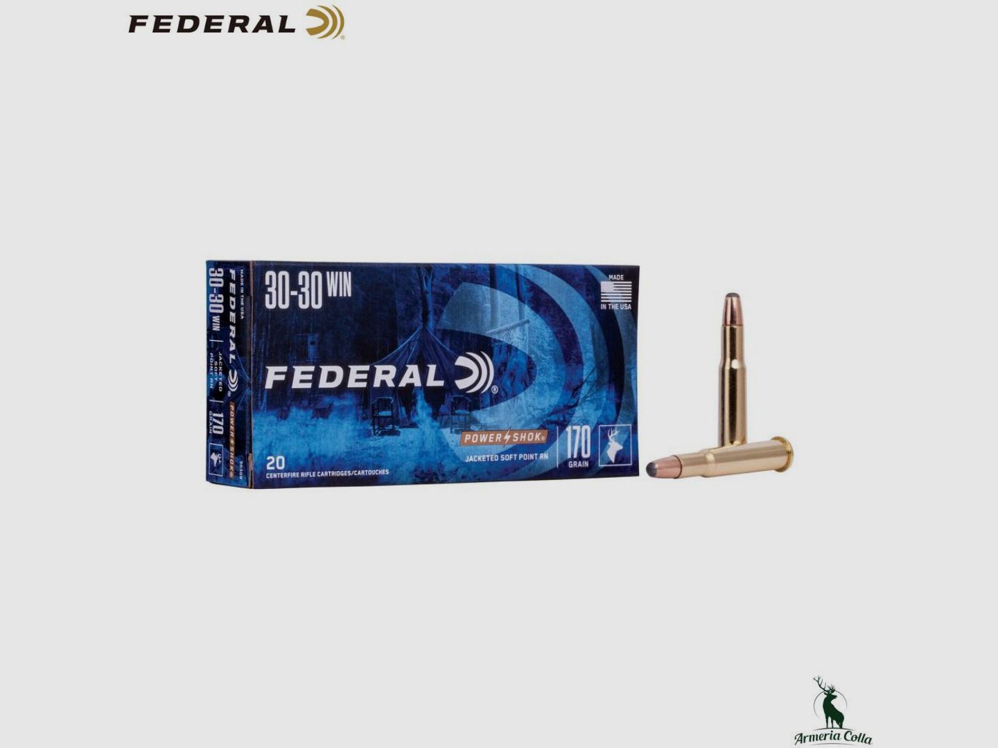 Federal Munition Power Shok SP Kal. .30-30 Win 170gr
