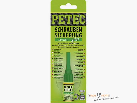 Schraubensicherung superfest 5 g PETEC