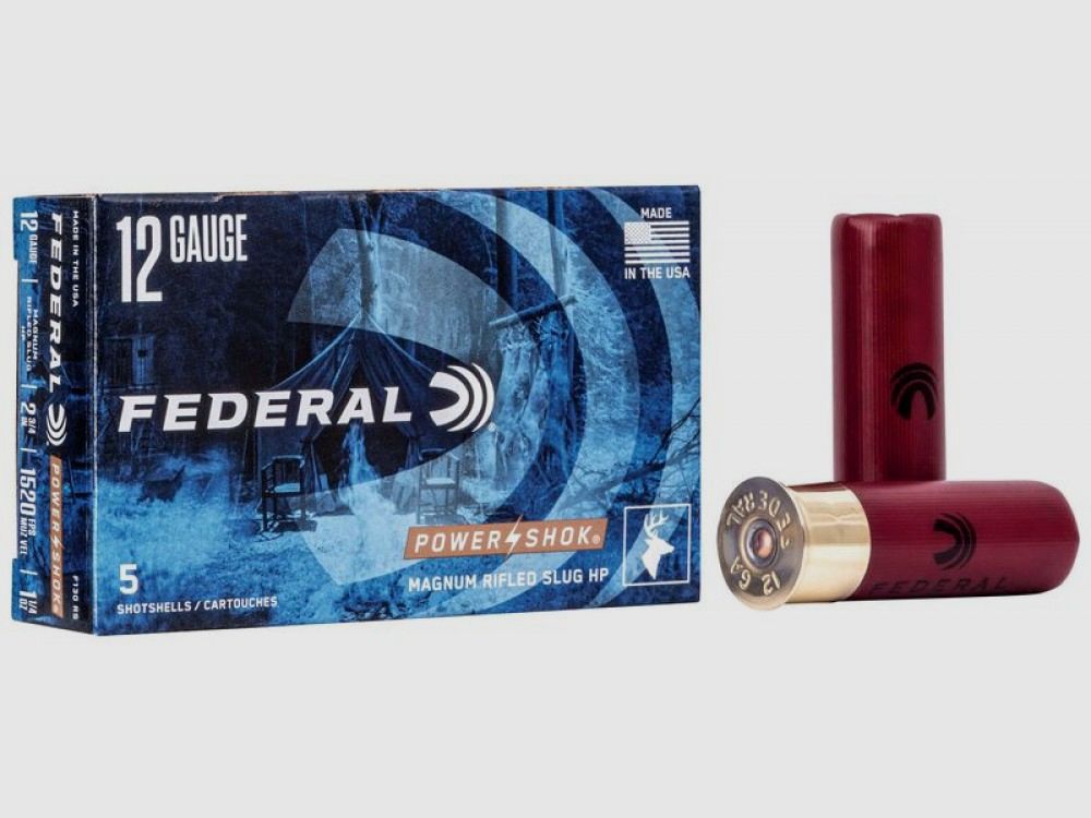 FEDERAL Patronen SEMIMAGNUM RIFLED SLUG F130