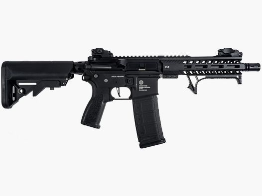 Grand Power AR15 M-Lok Short ALPHA Vollmetall Delta Armory Schwarz S-AEG Airsoft Gewehr Frei ab 18 Jahren