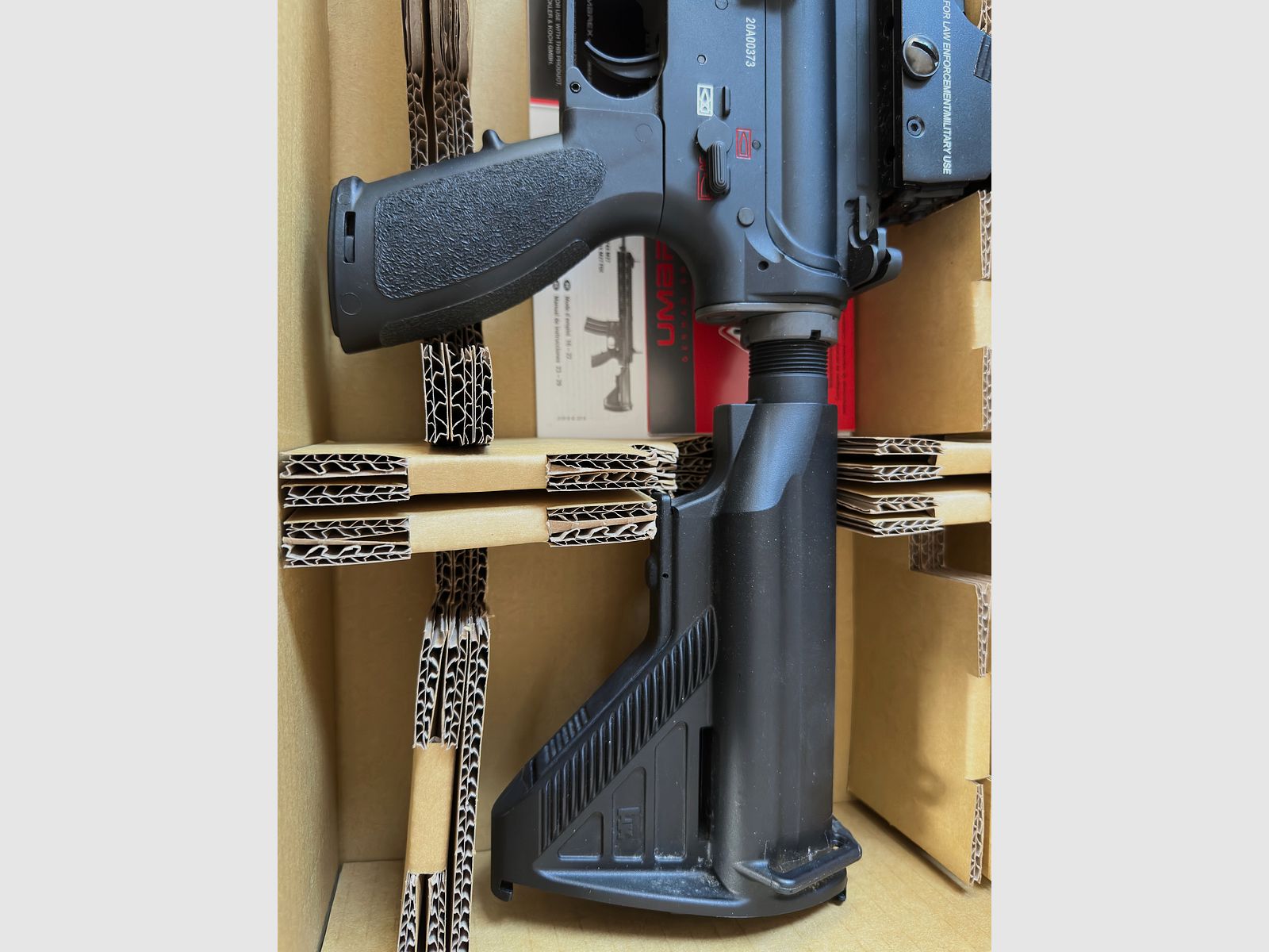 VFC HK416 CQB V2 S-AEG electric Airsoft 6 mm BB + accessories + original packaging