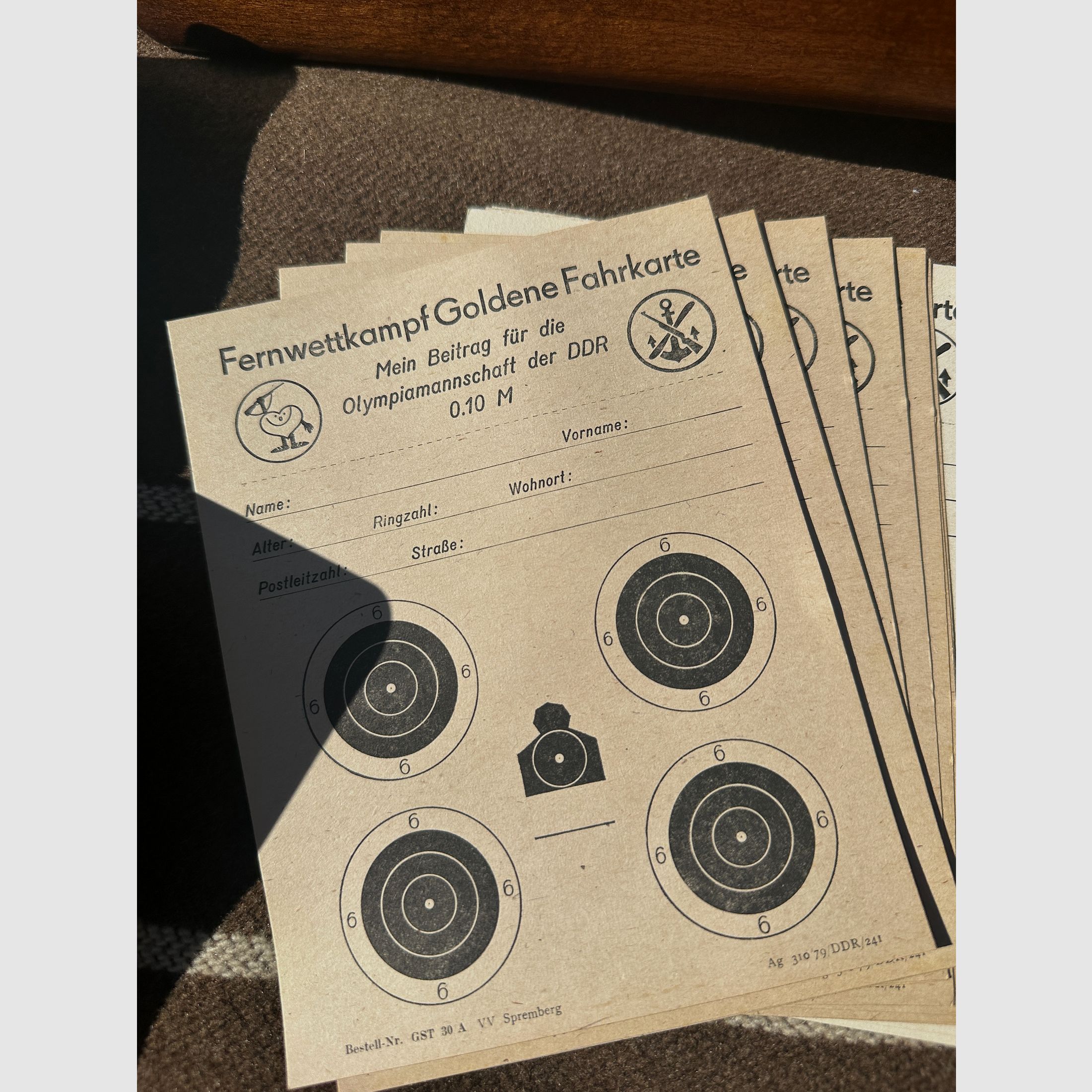 Fusil à air comprimé DDR Haenel 312