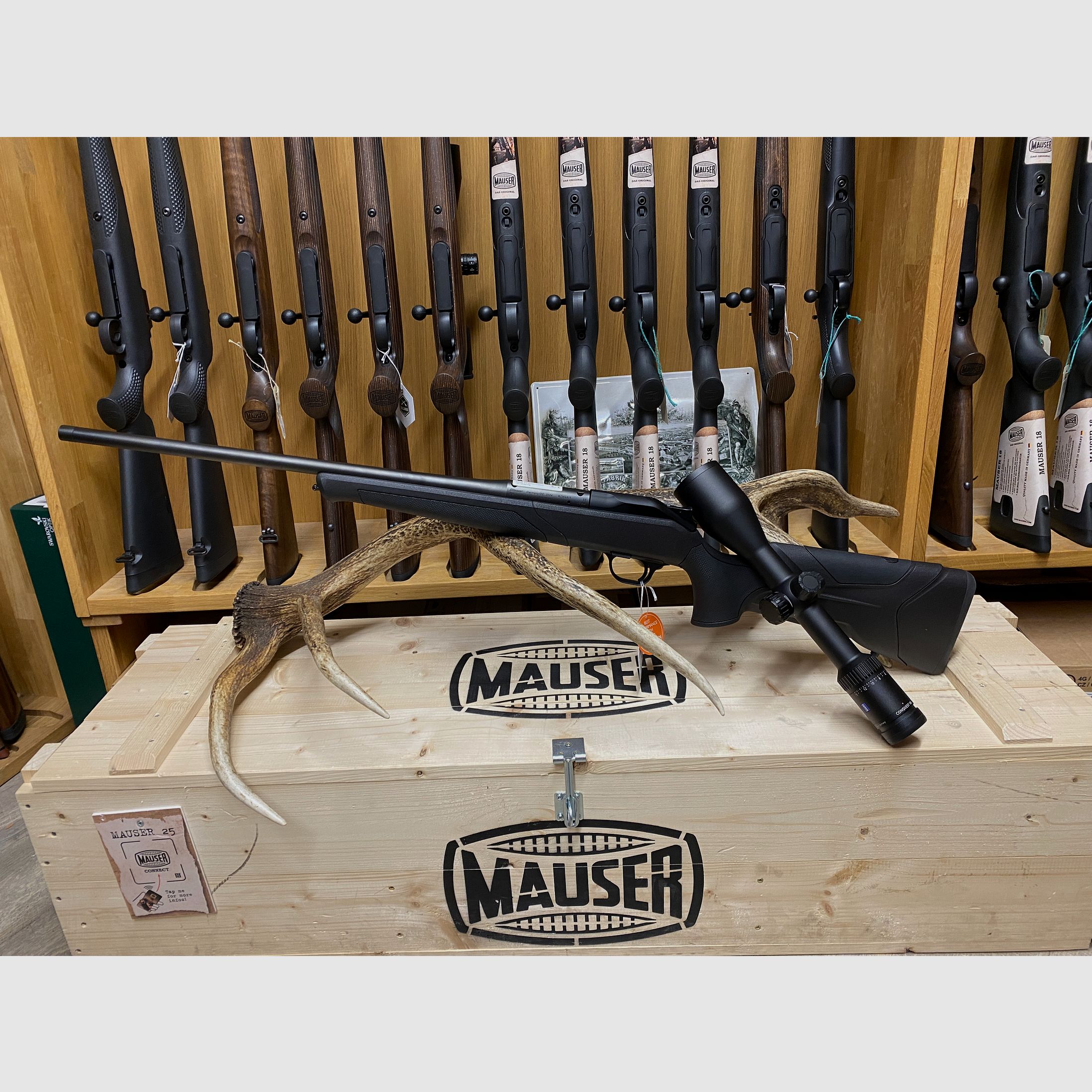 Blaser R8 Professional 2.0, with Zeiss Conquest V6 2.5-15x56 M, with rail