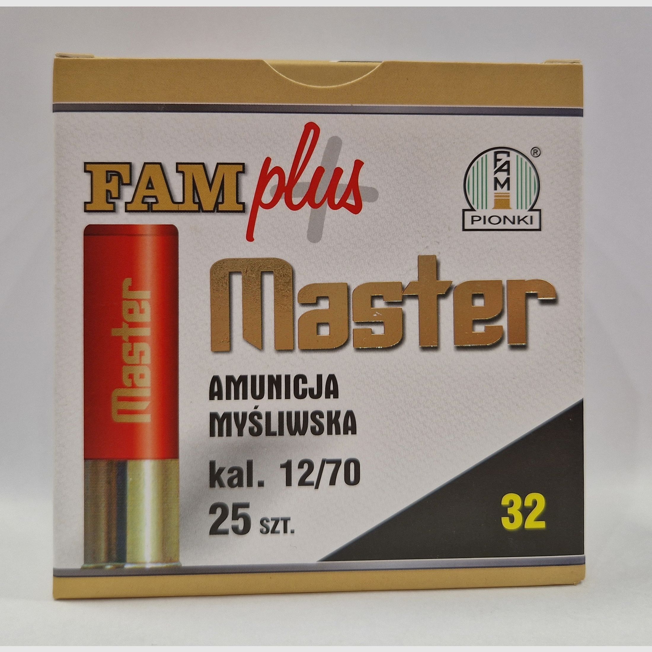 Munizioni Pionki 12/70 MASTER PLUS 32 g, immagine 2 di 2