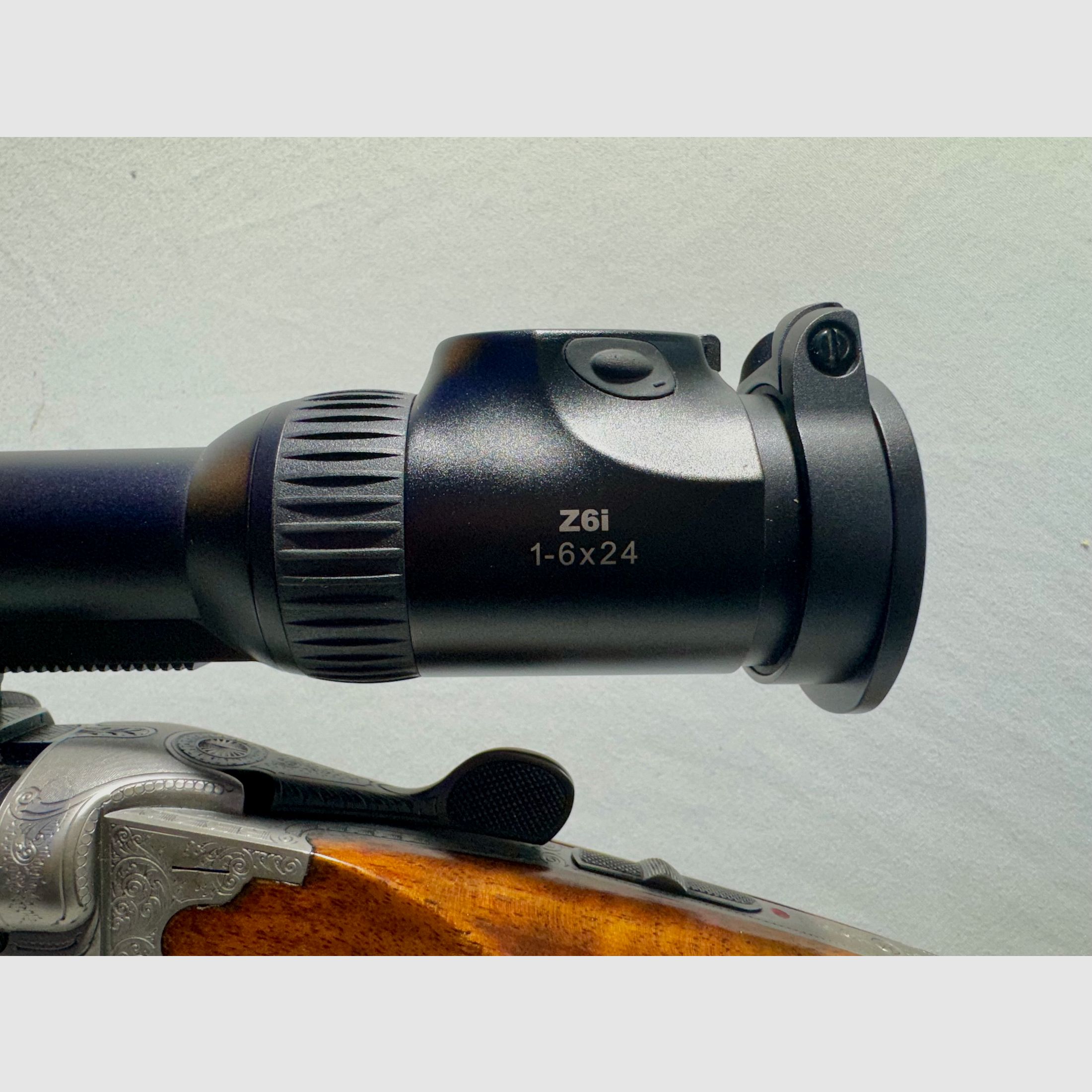 Doble rifle Hambrusch Ferlach 9,3x74R Swarovski Z6i TOP!