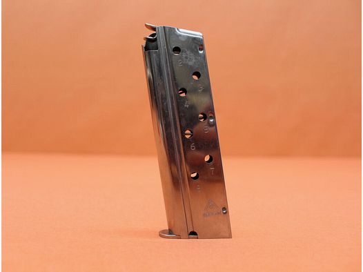 MEC-GAR Colt 1911: Magazynek MEC-GAR 8-strzałowy stal niklowana .40S&W