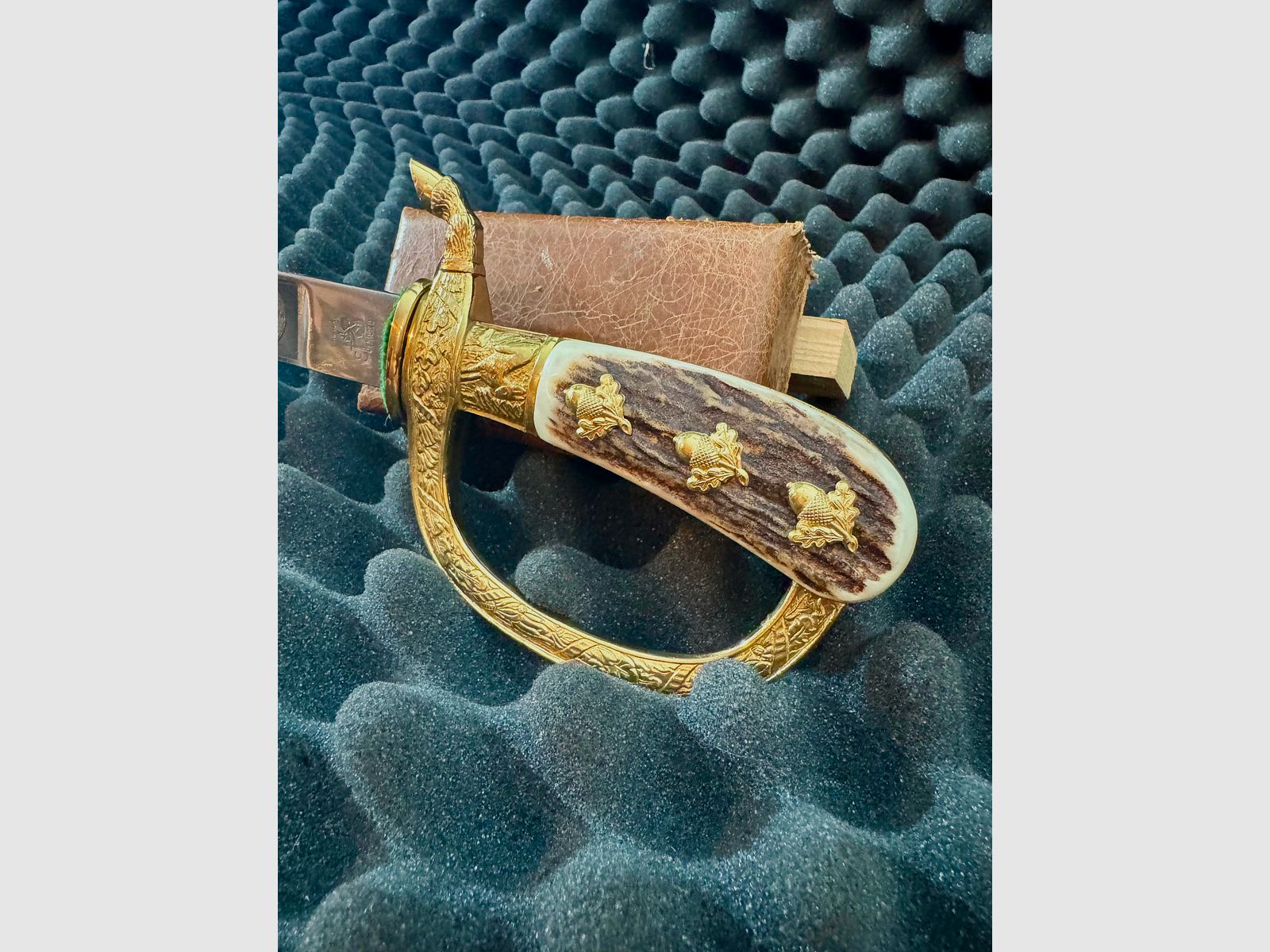 Deer knife Eickhorn Solingen, luxury version
