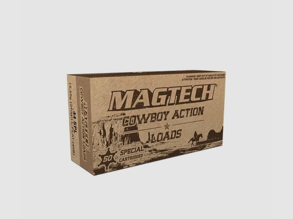 .44 S&W SPL Magtech Cowboy Action Loads Flat Nose 240grs., Bild 1 von 2