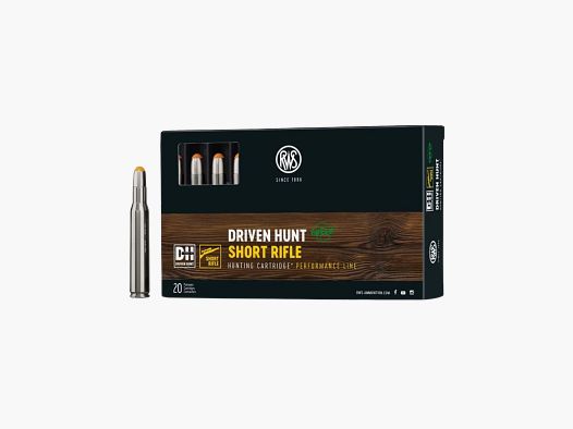 RWS .30-06 Driven Hunt Green Short Rifle 150grs Deformation 20 Schuss