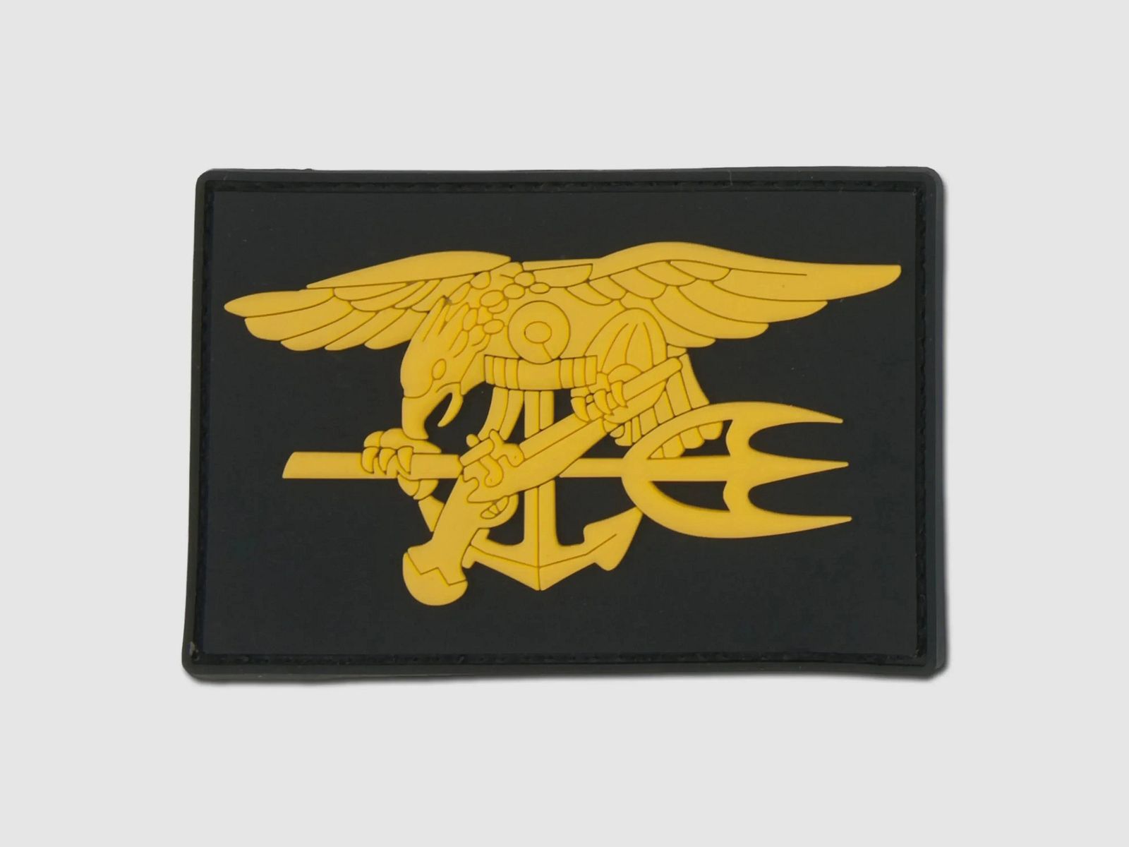 Bundeswehr Original 3D Patch Seals negro amarillo