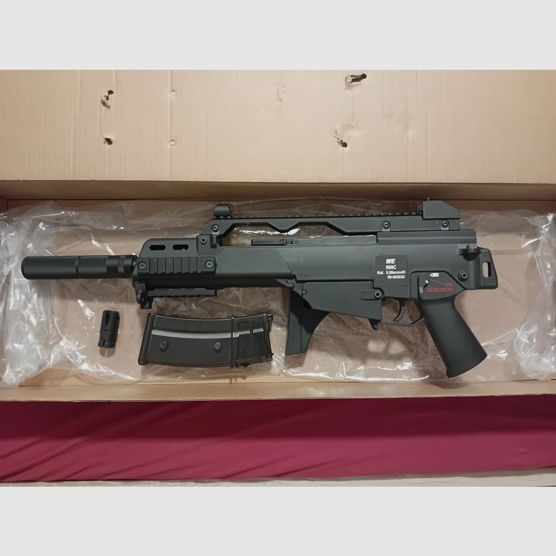 Wei-ETech Mod. 39C Open-Bolt Gas-Blow-Back Softair