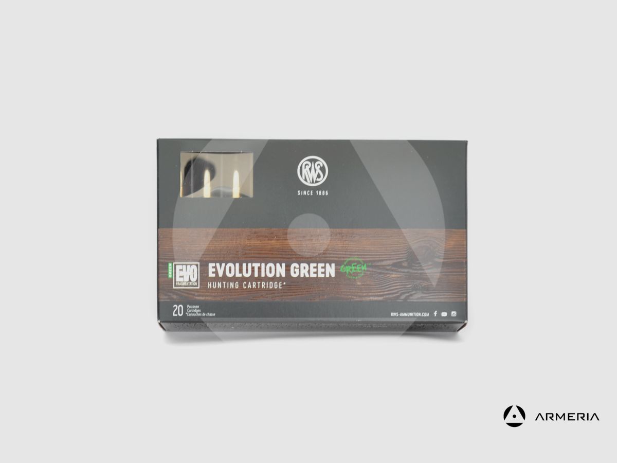 RWS Evolution Green Kaliber 300 Win Mag 139 Grain – 20 Patronen, Bild 1 von 2