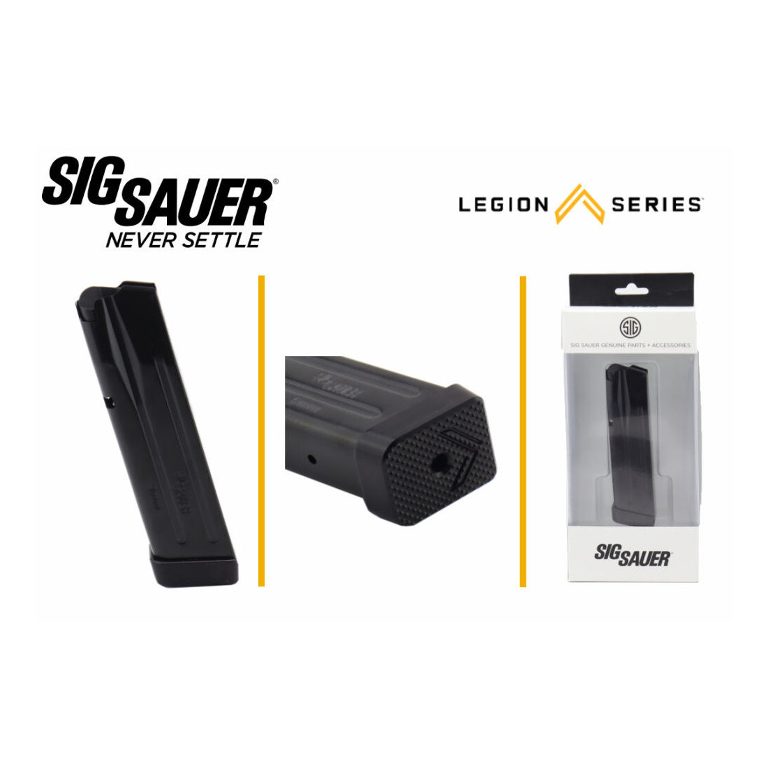 Sig Sauer	 Original Magazin P320 17-Schuss 9mm Legion für X-Serie AXG AXG PRO