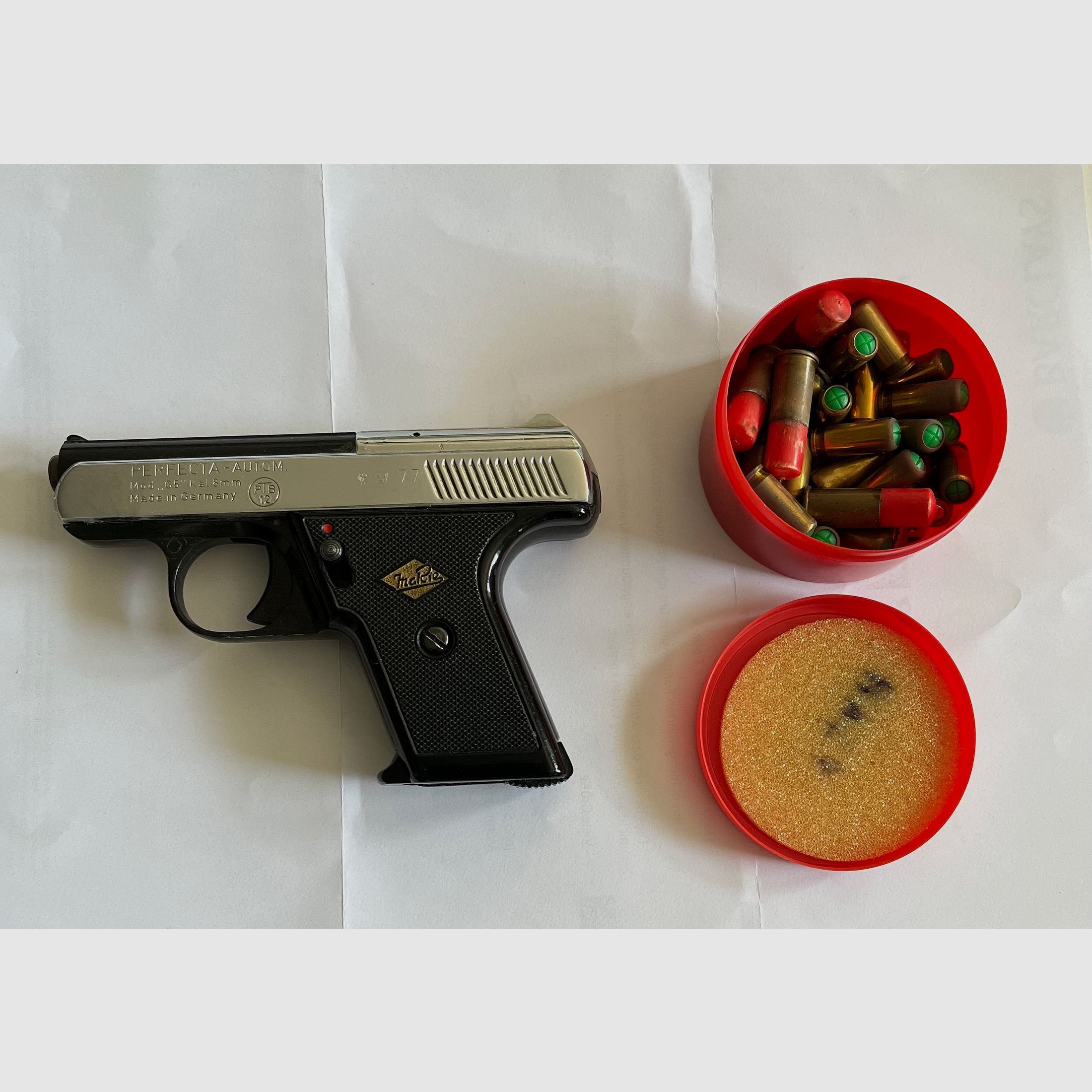 PERFECTA - AUTOM. Mod.G5 Kaliber 8mm PTB 12  N77