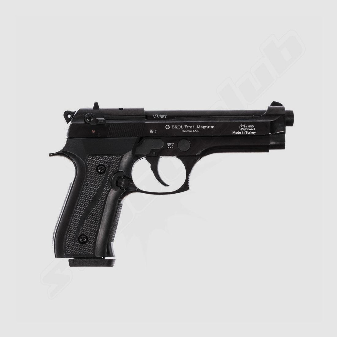 Ekol Firat Magnum brüniert 9mm PAK + 50 Platzpatronen, Bild 3 von 5