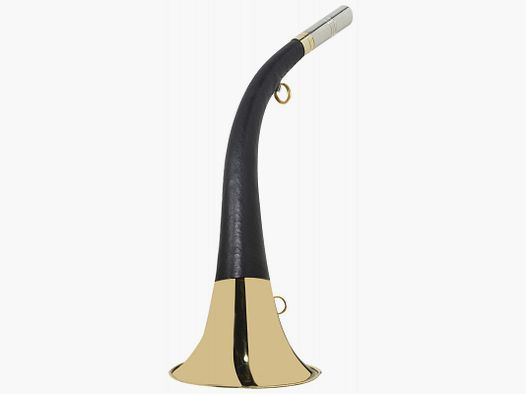 Pavillon Pisteurs Gaine Cuir en Laiton 50 Cm