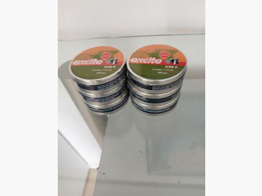 3000 colpi munizioni 4,5 mm per carabina ad aria compressa e pistola ad aria compressa