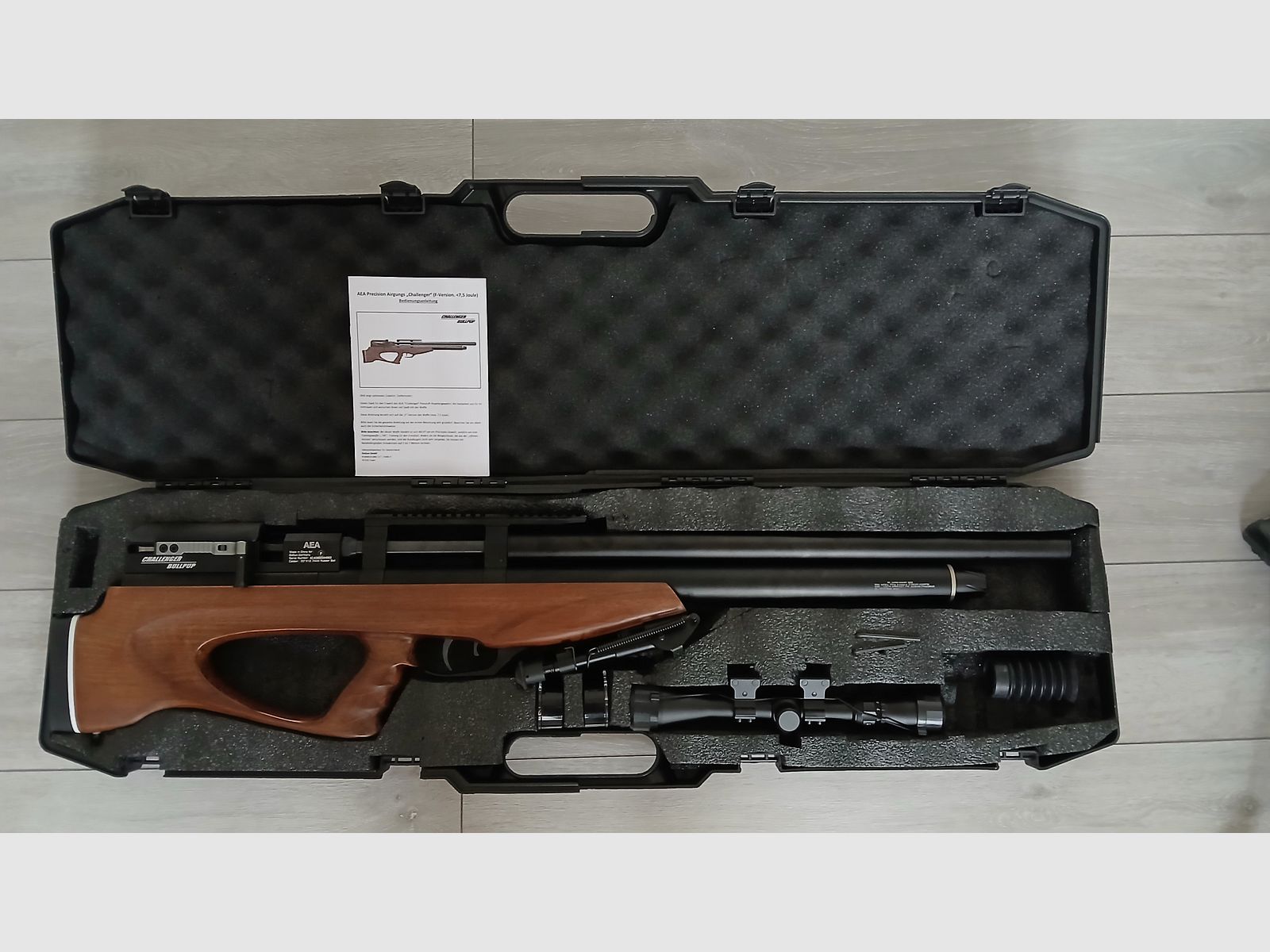 AEA Challenger Bullpup .50 używany jak nowy, możliwa również wymiana