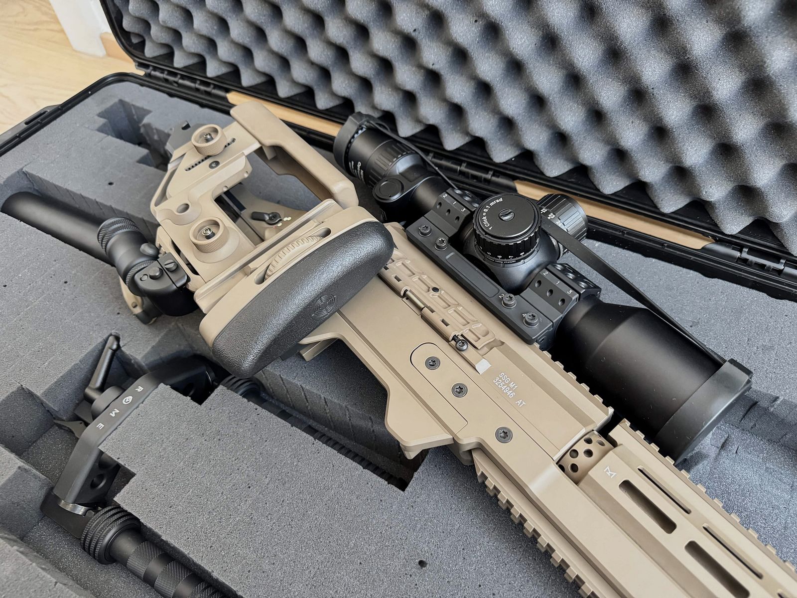 Exklusives Komplett-Setup – Steyr SSG M1 in .338 Lapua Mag. mit Wechsellauf 6.5 Creedmoor & Premium-Zubehör